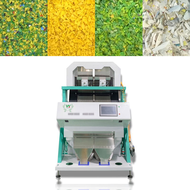 WENYAO 2 chute la trieuse de couleur en plastique complètement automatique d'article populaire au Brésil