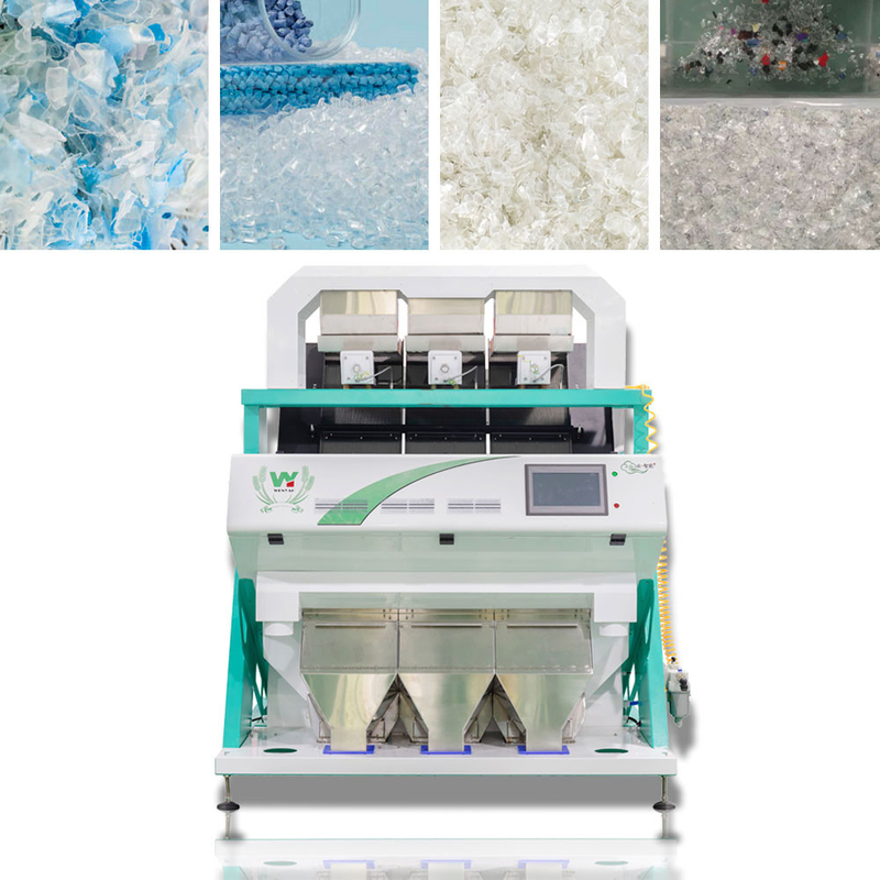 Tri en plastique de couleur de granule de canaux des descendeurs 192 du fournisseur 3 de qualité d'usine fait à la machine en Chine