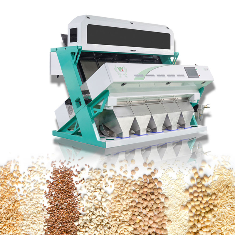 La machine de tri du riz blanc / cuit à la vapeur a une grande capacité de 5 chutes.