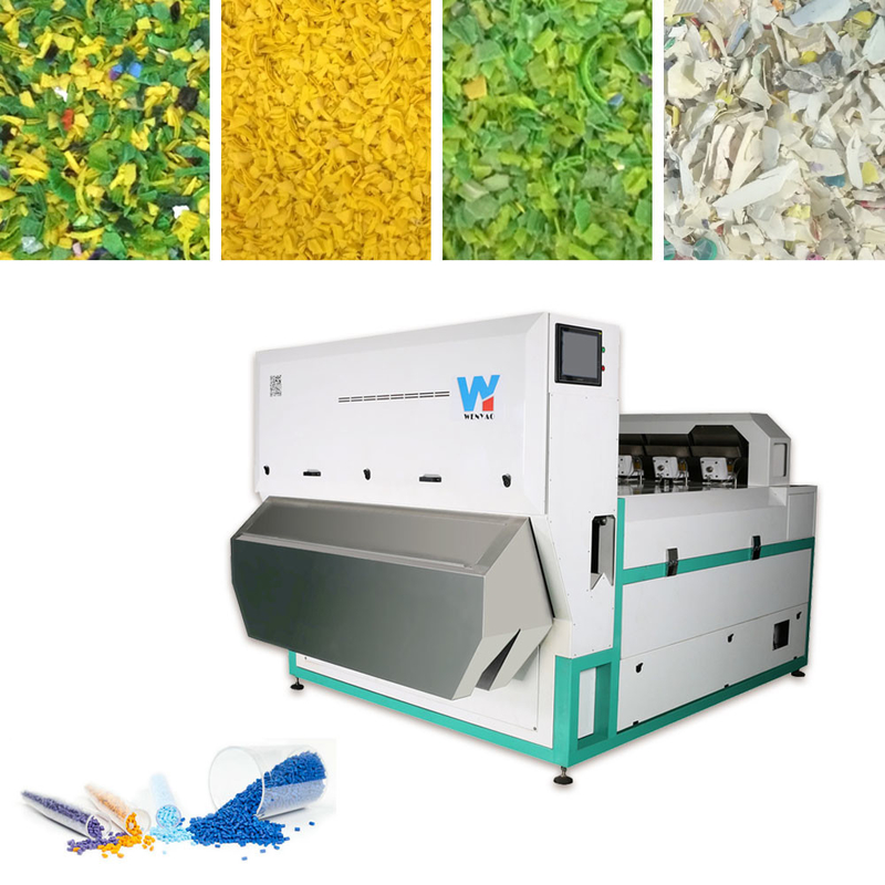 Machine de trieuse de couleur de CCD pour trier la carte de carte PCB mélangée en aluminium