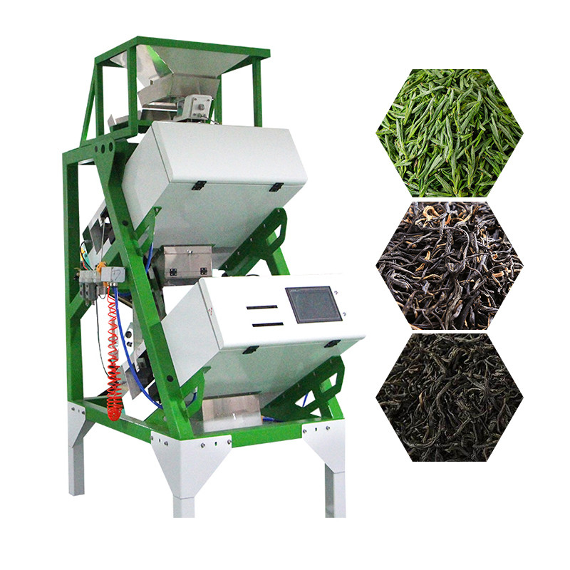 Exactitude rouge verte noire de Mini Tea Colour Sorter Machine 99,99%