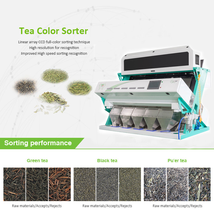 Machine de WENYAO Flower Tea Color Sorter pour l'élimination jaune de sélection de bâtons