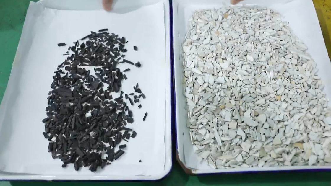 En réutilisant la trieuse pp de couleur en plastique de particules CHOYEZ la machine de séparateur de couleur de PVC