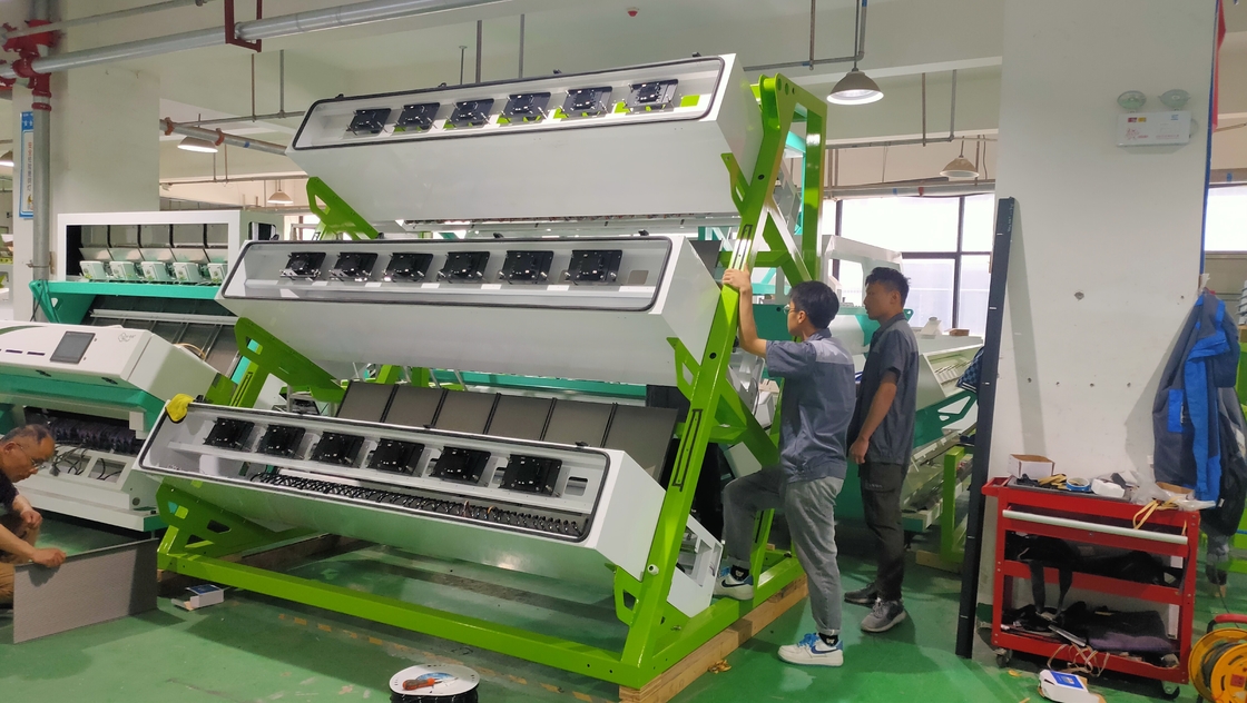 Wenyao CCD machine de tri du thé pour le thé noir La machine de tri de la couleur du thé vert Élimine les impuretés des branches de feuilles de thé