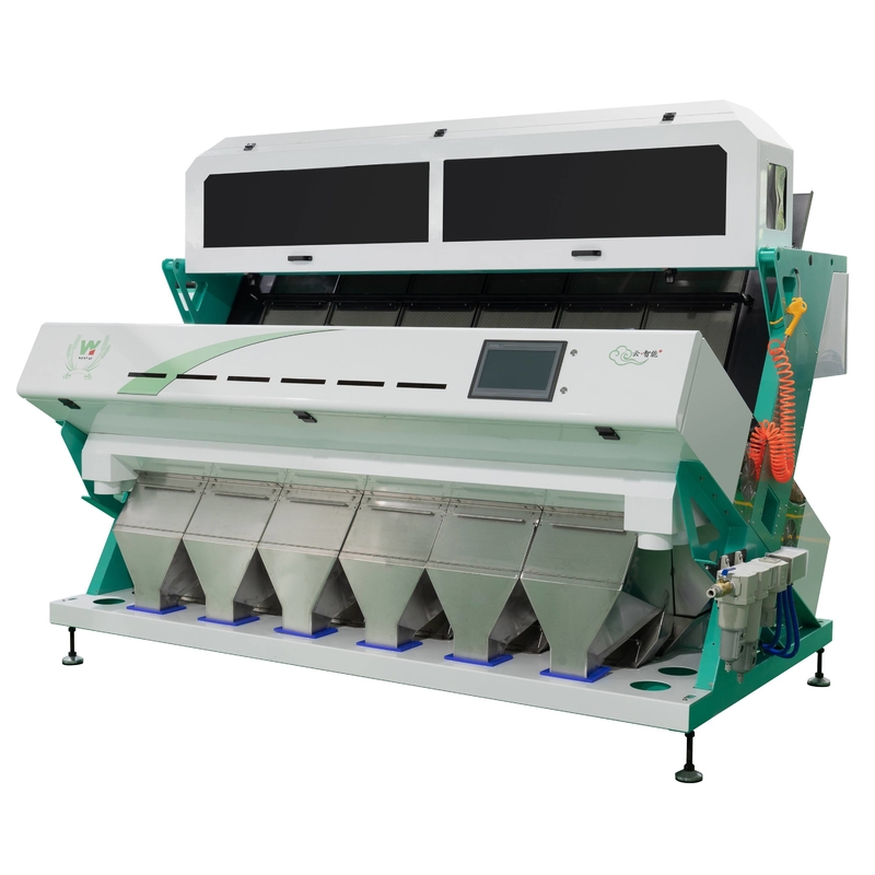 Machine multifonctionnelle de Selctor de trieuse de couleur de grain de riz de 6 descendeurs assortissant pour des céréales de riz