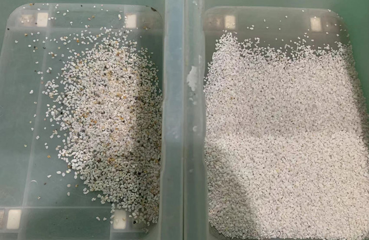 2025 Petit minerai pierres minérales quartz sables machine à trier les couleurs de la ceinture minérale de minerai machine à trier la couleur en vente