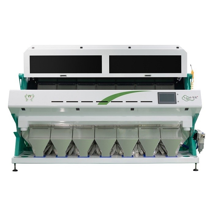 Wenyao CCD RGB Cashew Nut Color Machine de tri intelligente pour le tri des céréales avec un débit de 5 à 8 t/h