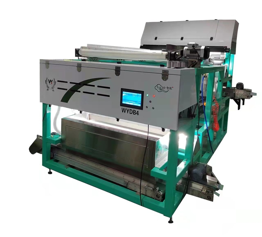 La machine de tri des couleurs au quartz de la pierre de minerai sec intègre des technologies de tri de la lumière visible