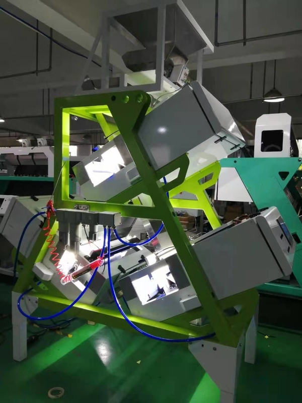 Machine de tri des couleurs de thé de haute précision Solution de tri optique Retirer rapidement les tiges de thé Les graines
