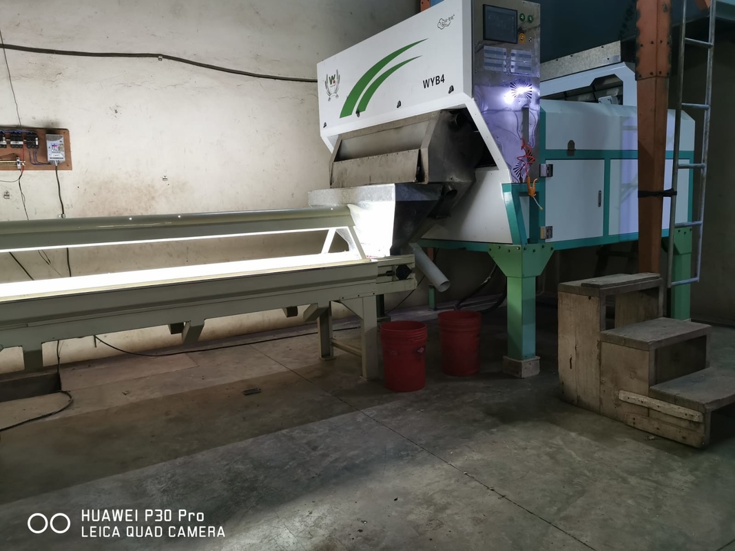Machine de tri optique des couleurs minérales pour le quartz de feldspath de kaolin barite