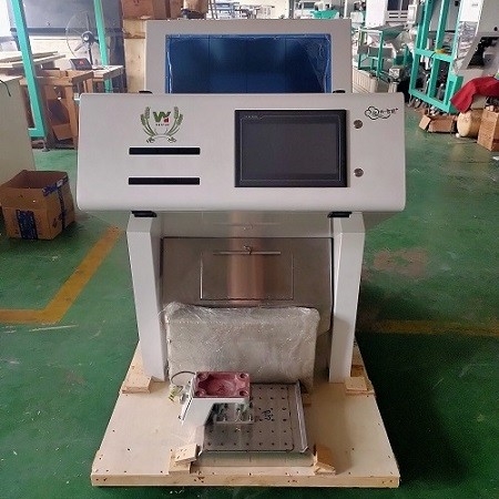 1 chute 64 canaux CCD Caméra Cardamom Juniper Color Sorting Machine Avec CE Avec télécommande WiFi
