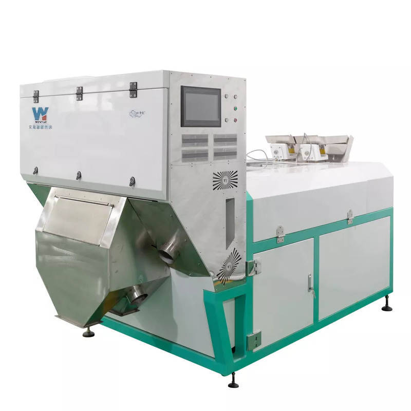 Machine de recyclage de plastique Ccd à couleur complète Sorteur de couleur de plastique Traitement des déchets
