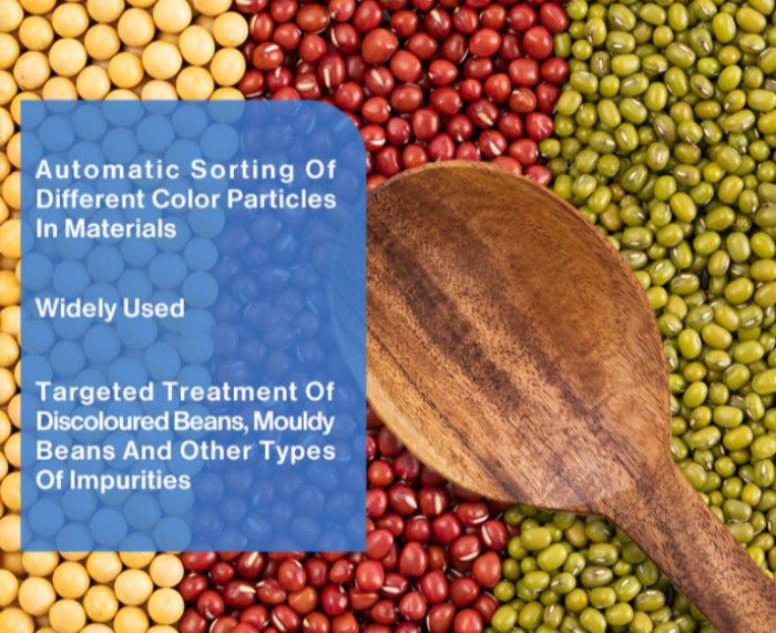 Appareil de tri des couleurs en acier inoxydable avec une précision de tri de 99,9%