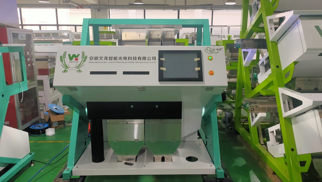 Machines de tri optique de couleurs en plastique et machines de transformation alimentaire pour le tri des granulés en plastique pour animaux de compagnie ou des flocons avec capteur CCD