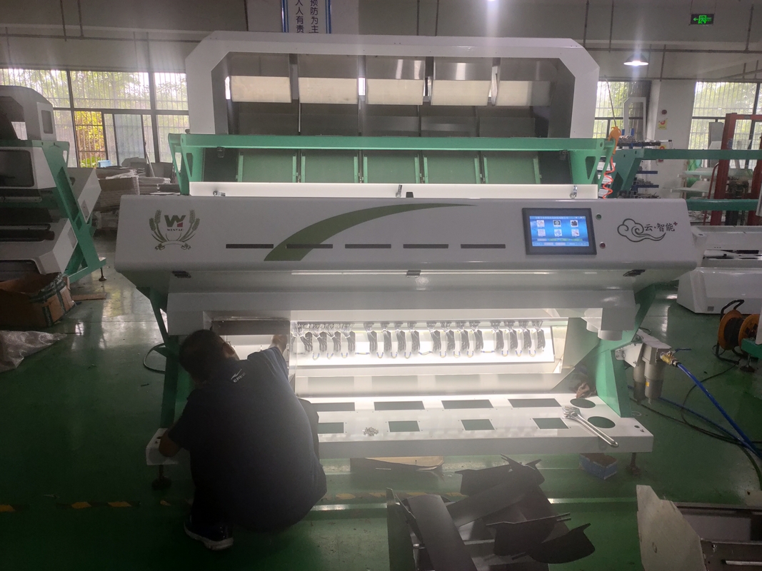 Américaine puce intelligente WYCS5-320 Tricherie de tri des couleurs 0,6-2,5 tonnes/heure Sortie de sortie machine