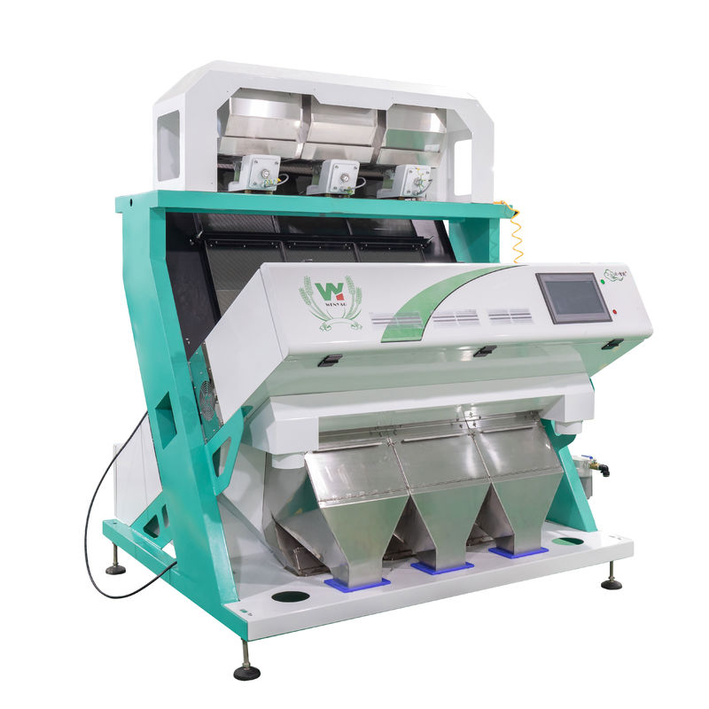Sorteur de couleurs Juniper avec caméra Toshiba 5400 3-5Ton/heure Poids de tri et éjecteur de métal de WENYAO