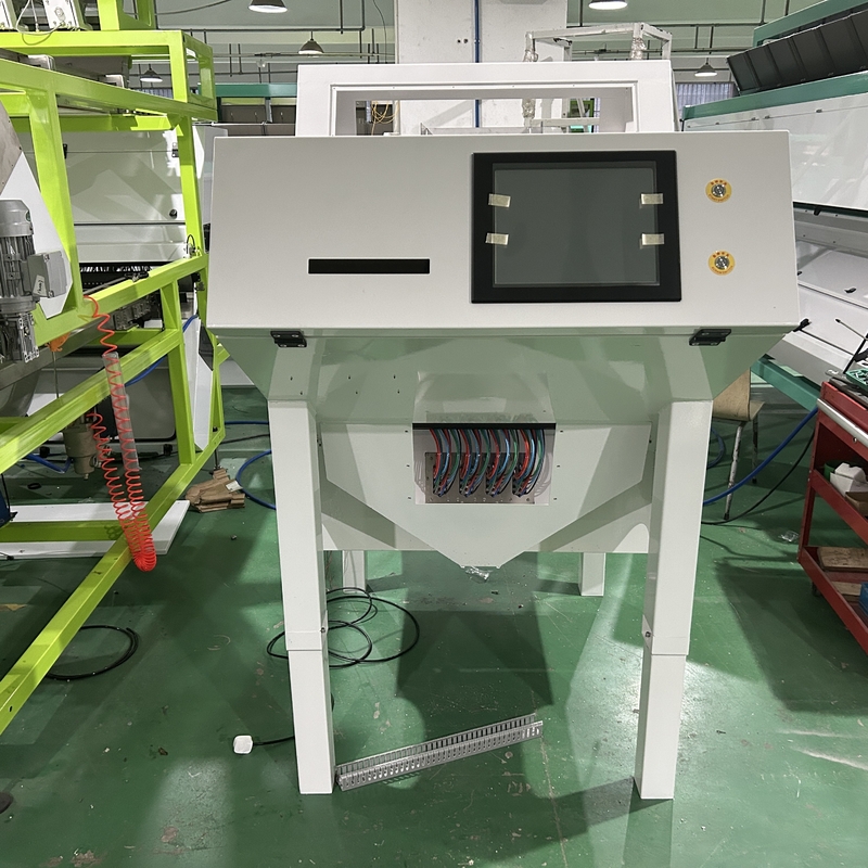 Wenyao WYCS1-64 1 chute facile à utiliser Sorteur optique pour légumes déshydratés Flocons d'oignon séchés Flocons de pommes de terre Sortieuse