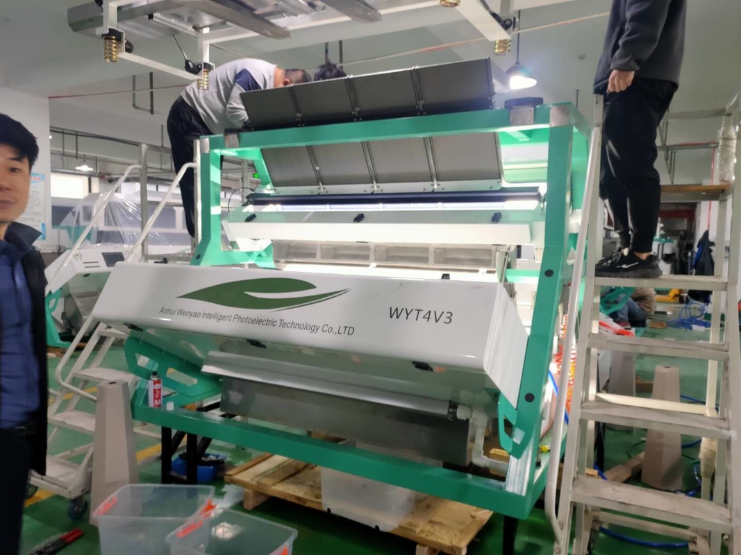 Wenyao CCD machine de tri du thé pour le thé noir La machine de tri de la couleur du thé vert Élimine les impuretés des branches de feuilles de thé