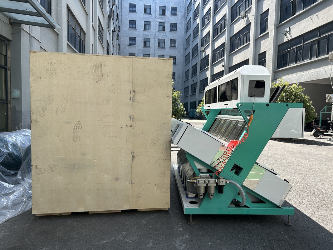 Wenyao 6 Chute Color Sorter Machine de tri des couleurs de riz 1500-3200 L/Min Consommation d'air