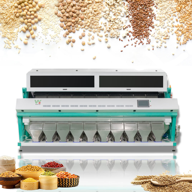 Machine automatique de tri des couleurs de riz Wenyao Séparation des couleurs des grains 10 chute