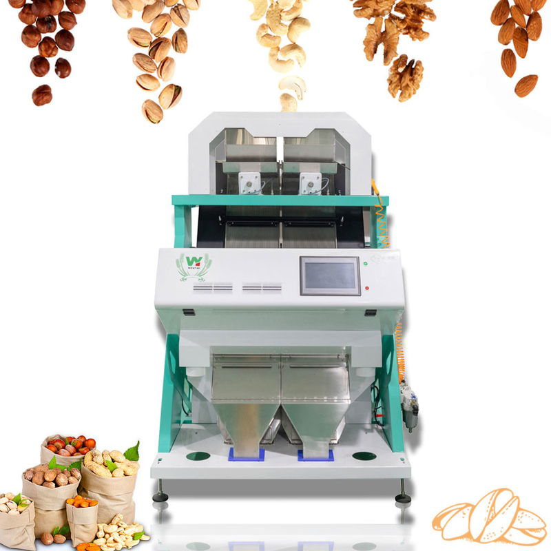 Wenyao Machine de tri des couleurs de noix de pécan intelligente de haute précision Machine de tri des noix de noix de cashew multifonctionnelle