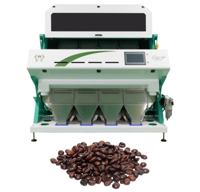 Sortieuse automatique de couleurs de grains de café