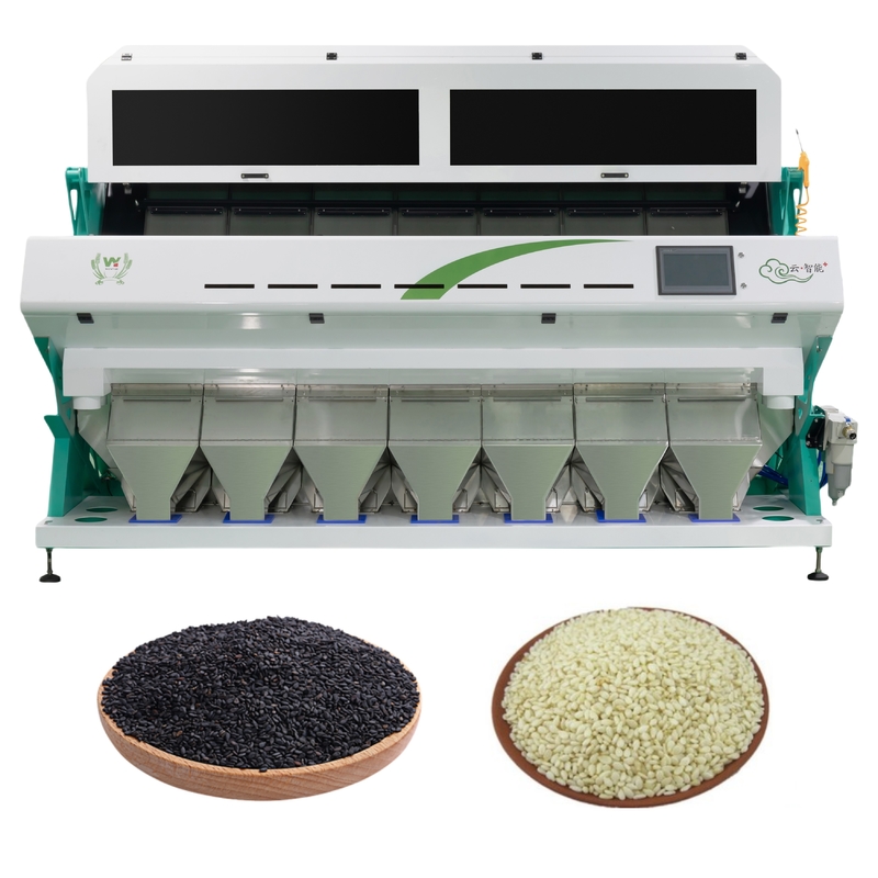 Wenyao automatique 7 chute machine de tri des couleurs Sésame tri des couleurs