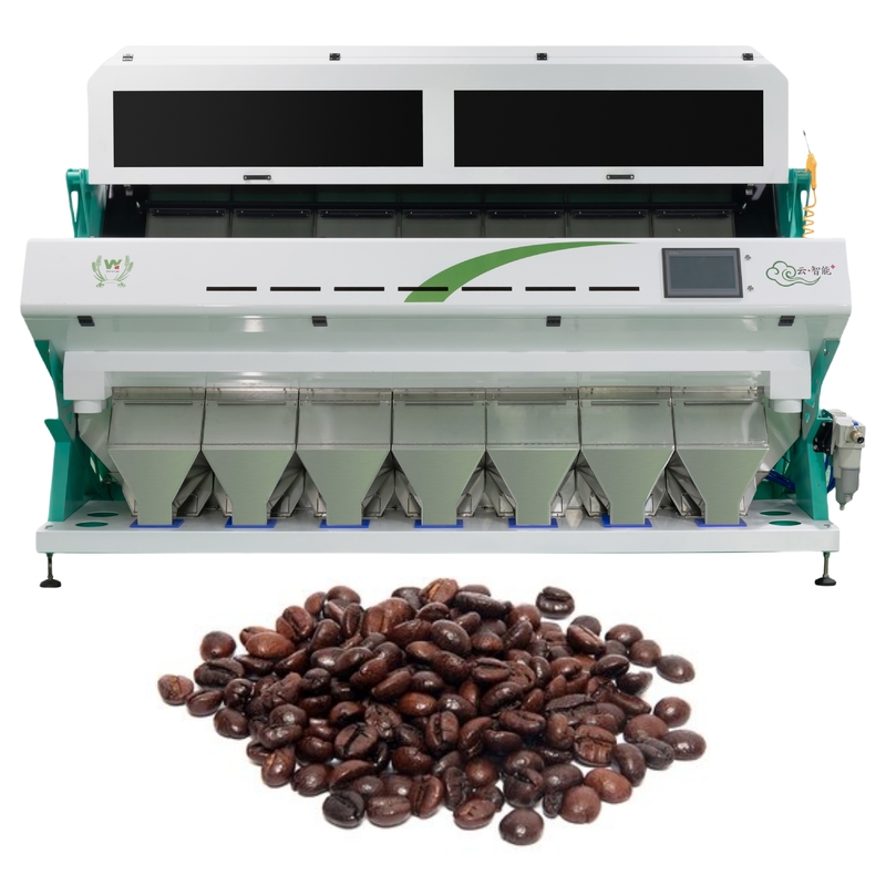 Machine de tri des couleurs de grains de café