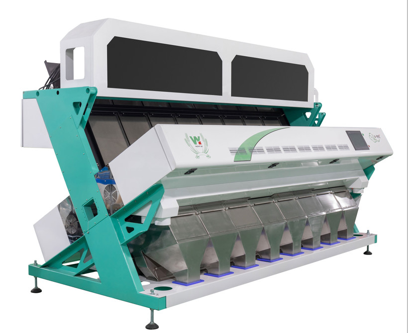 Machine de tri des couleurs de grande capacité Wenyao 8 Chute Équipement de tri des couleurs de pois chiches