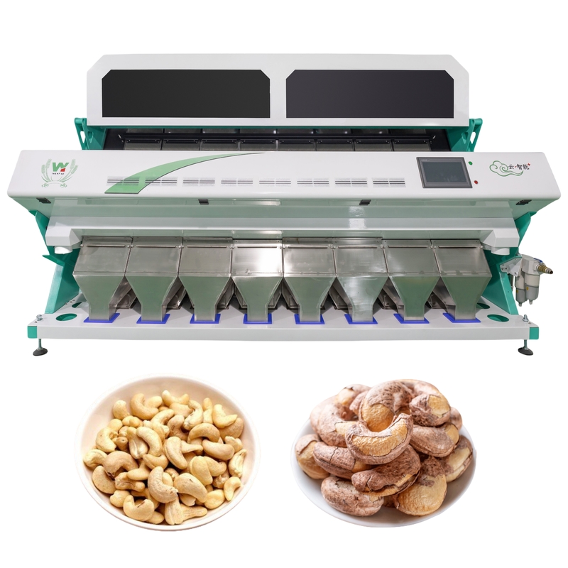 Machine de tri des couleurs de noix de cajou CCD Caméra de tri des couleurs intelligentes pour les noix et les haricots