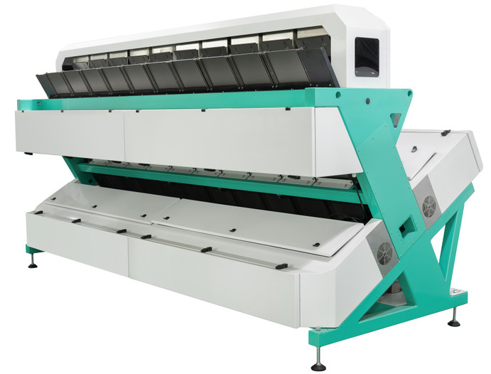 Wenyao 10 Chute Haute vitesse de tri Le tri des couleurs multifonctionnel Caméra CCD Machine de tri des couleurs de blé