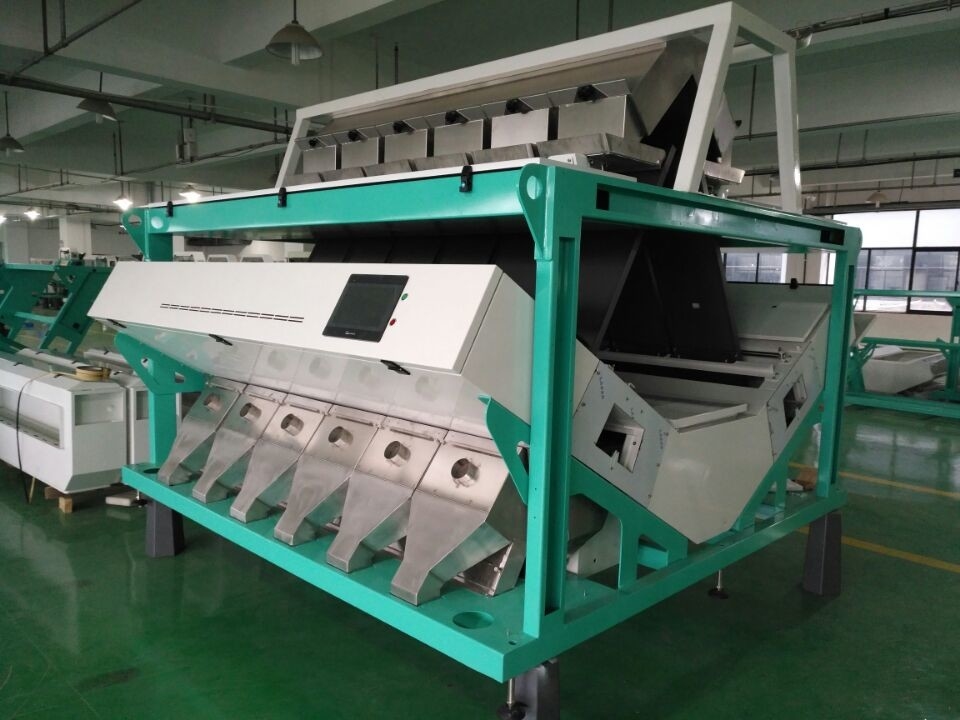 Wenyao 12 chute machine de tri de la couleur du blé de grande capacité tri automatique de la couleur du grain