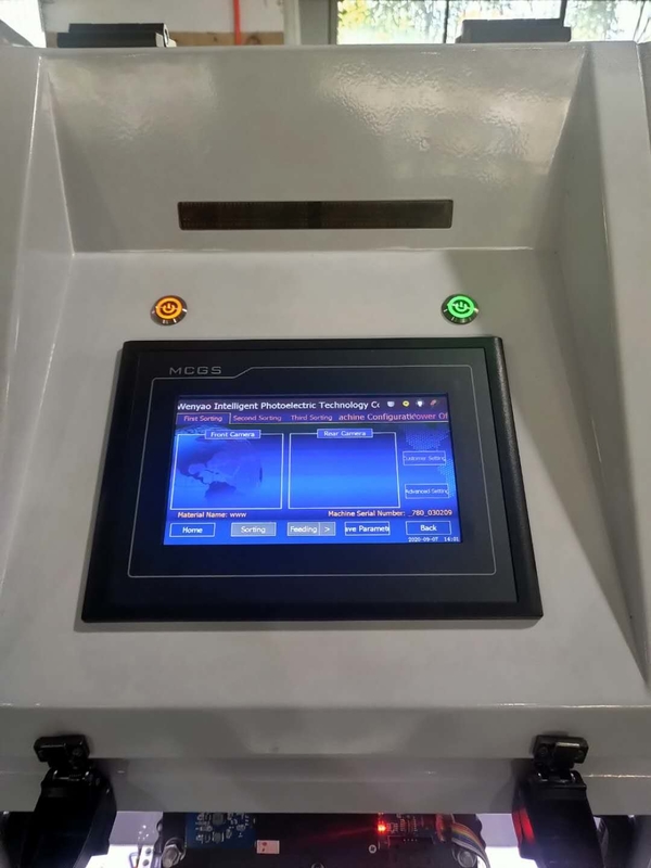 Wenyao 50-1500 kg/h Sorteur de couleurs éjecteur Sorteur de couleurs plastique