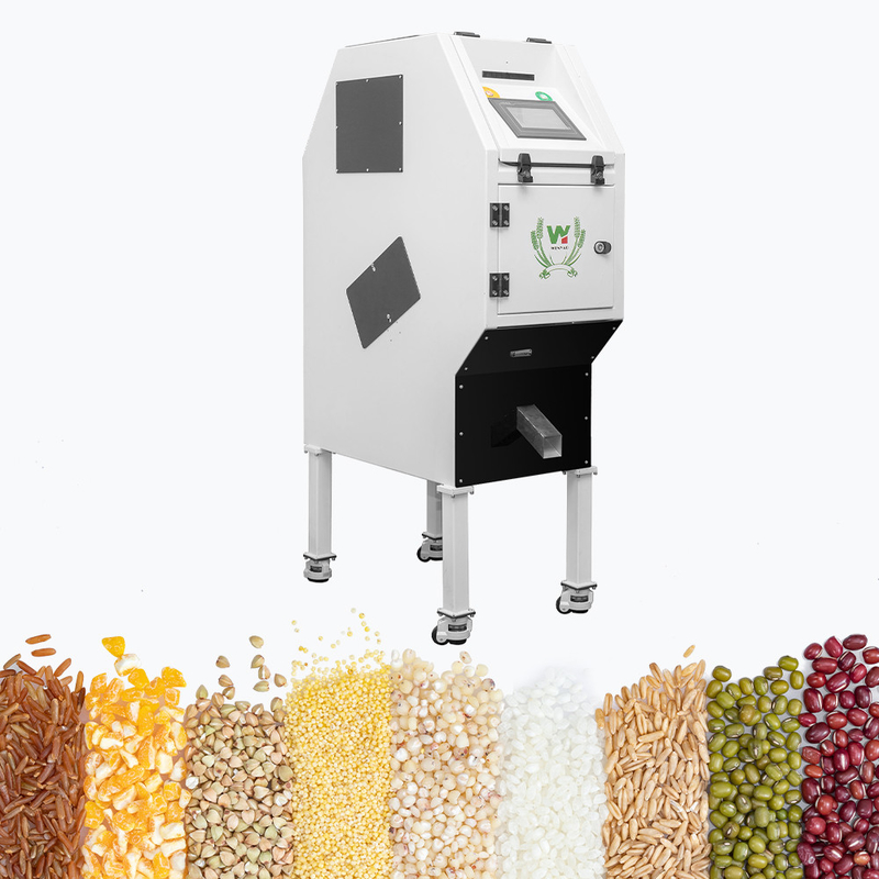 Wenyao 50-500 kg/h Le système Windows le plus récent et le meilleur Système optique intelligent Céréales riz blé Noix plastique Grains de café Sorteuse de couleur Sortieuse de graines Sorteuse de couleur