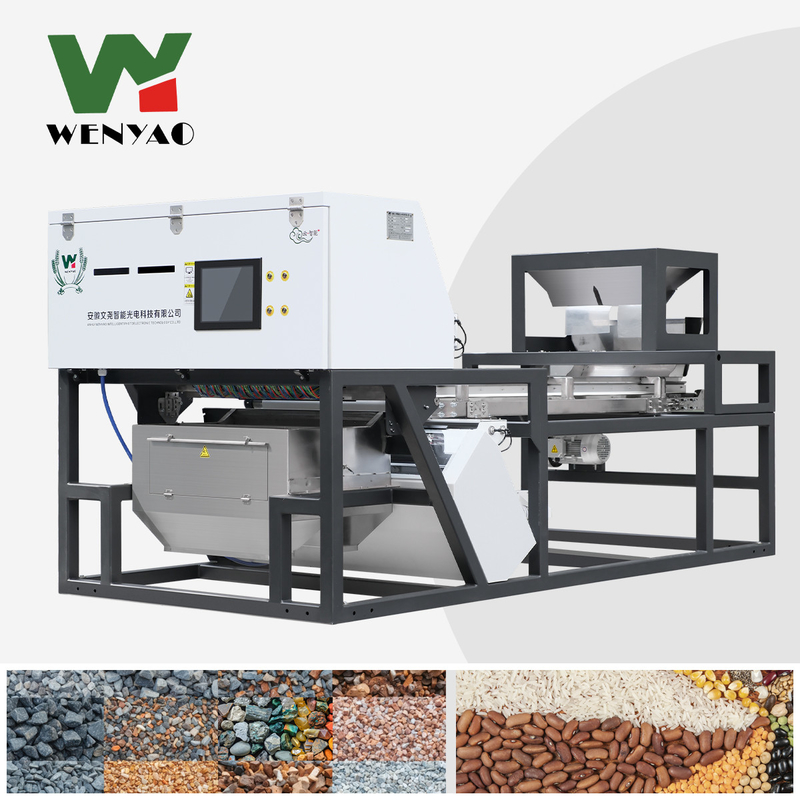 Wenyao WYB2 ceinture caméra optique à grande vitesse minerai de verre minéral triant les couleurs pour le traitement industriel