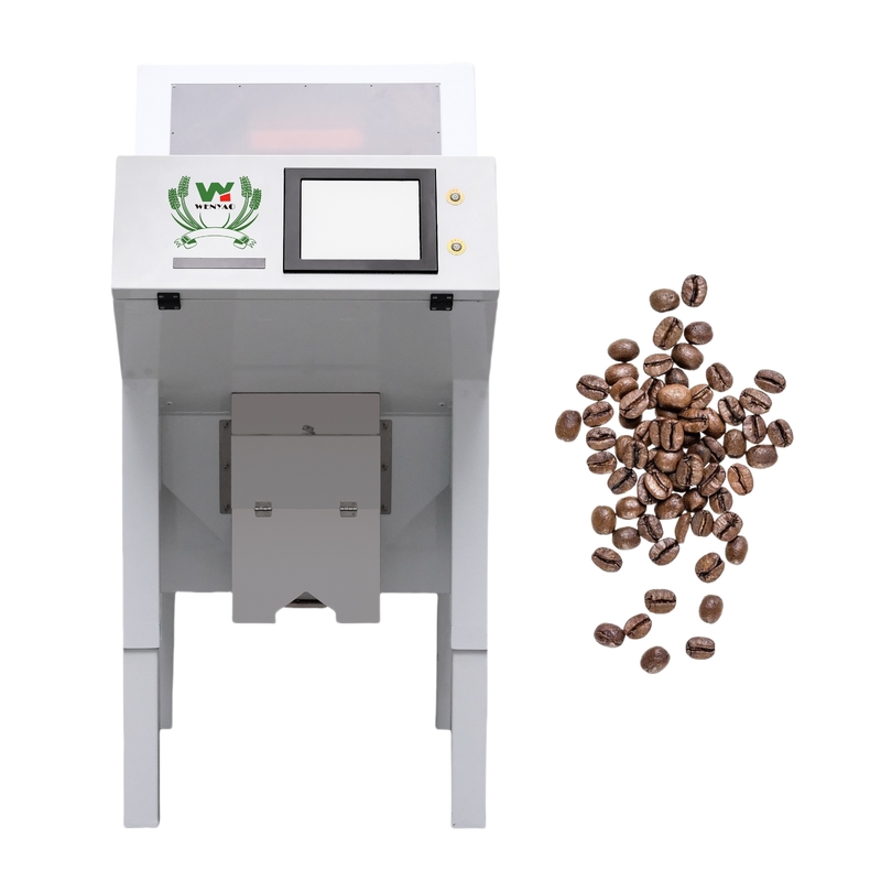 Machine de tri optique de couleurs de grains de café à chute automatique Wenyao