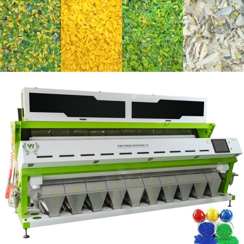 Wenyao 10 Chute Machine de tri des couleurs en plastique en PVC ABS