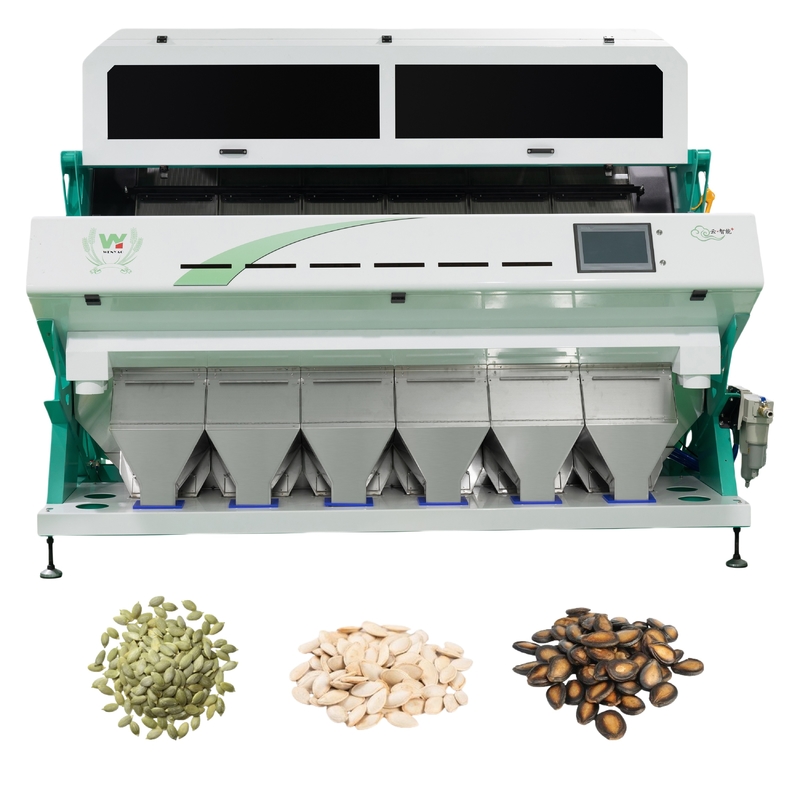 Wenyao Le plus récent certificat optique de la CE Les graines de citrouille Les graines de pastèque La machine de tri des couleurs