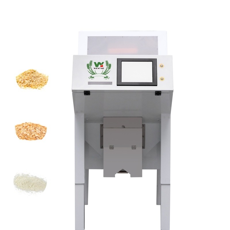 Wenyao WYCS1-64 1 chute facile à utiliser Sorteur optique pour légumes déshydratés Flocons d'oignon séchés Flocons de pommes de terre Sortieuse