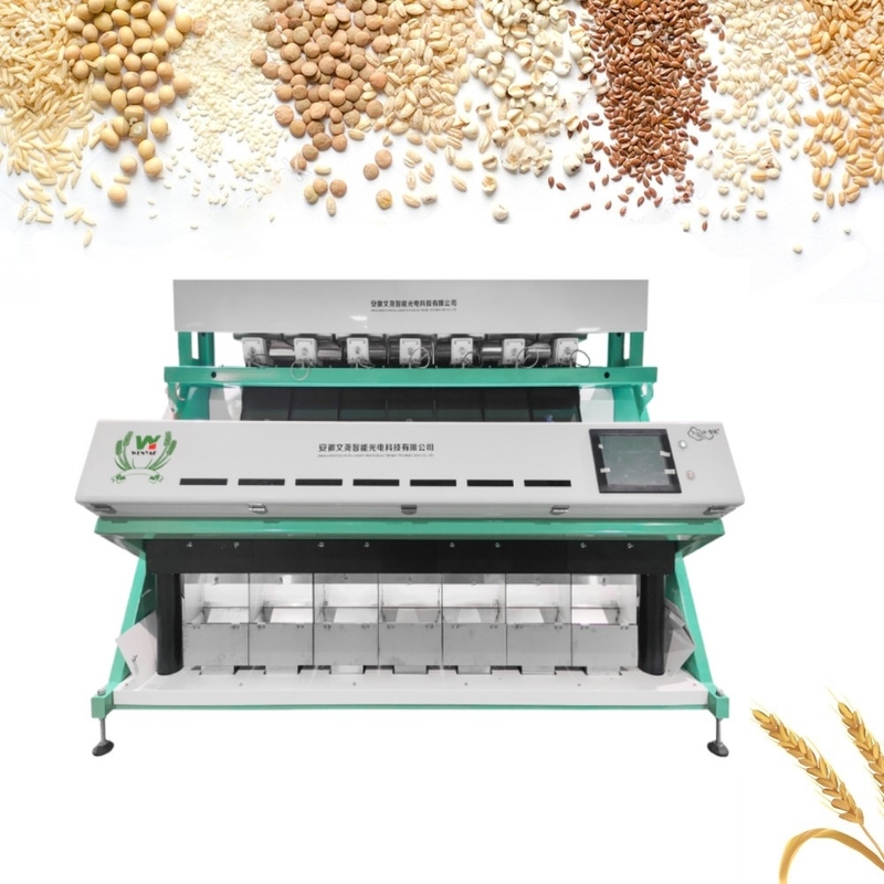 Wenyao usine chinoise 7 chute style haute technologie grain sésame machine de tri des couleurs