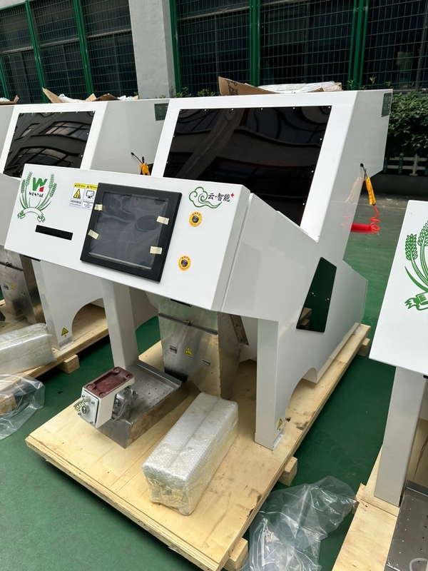 Wenyao 64 Channels Optical Beans Sorter CCD Lupins Color Sorter Mung Bean White Bean Color Sorting Machine