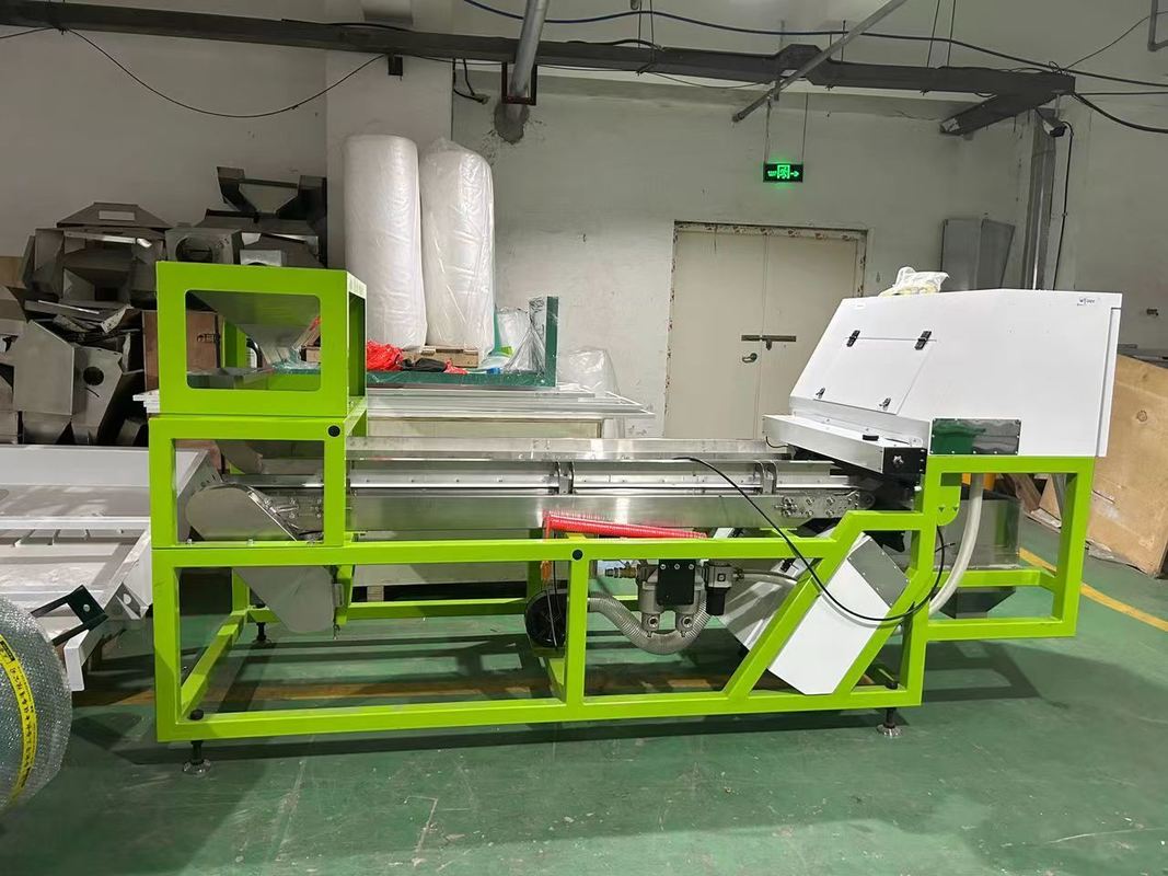 Séparateur optique de couleurs de pierre de quartz Minéraux intelligents Séparateur de couleurs avec capteur Nir