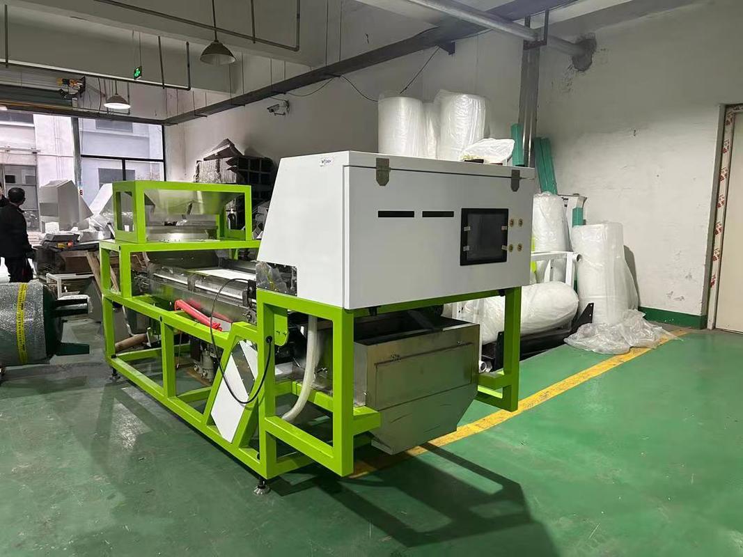 Séparateur optique de couleurs de pierre de quartz Minéraux intelligents Séparateur de couleurs avec capteur Nir