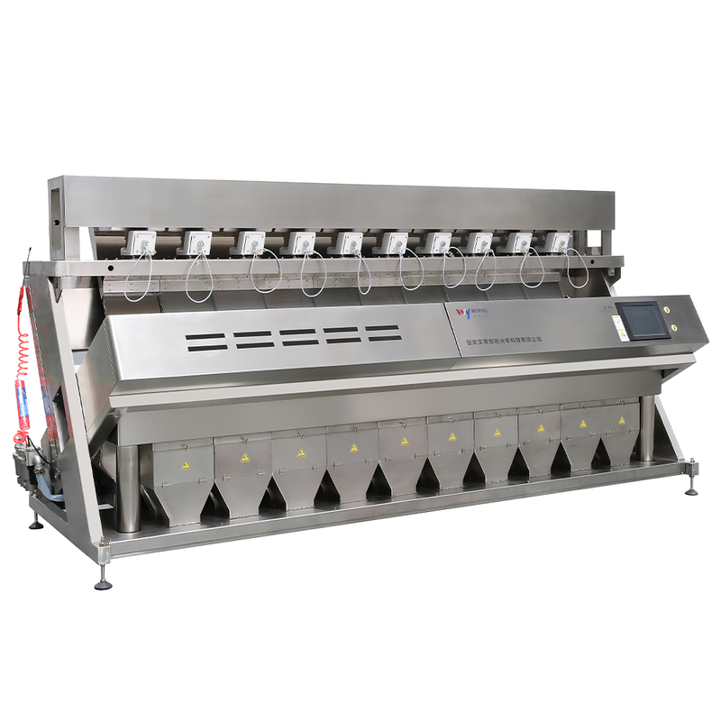 Weanyao 10 chute grande capacité 304 316 acier inoxydable machine intelligente de tri des couleurs pour le sel