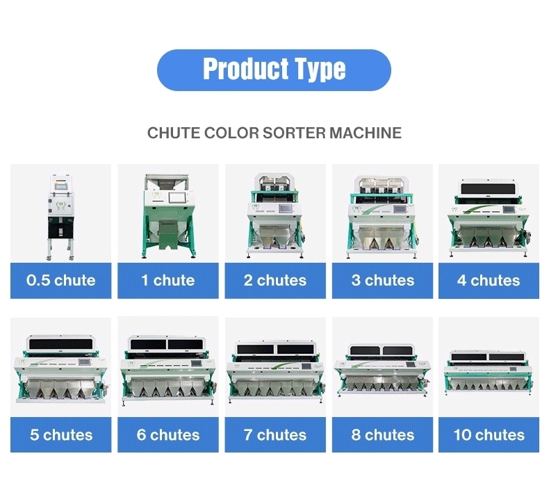 Wenyao Latest Technology High Sorting Accuracy Coffee Color Sorter Machine for Roasted and Green Coffee Bean