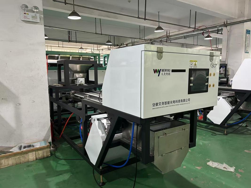 Optical Color Sorter Peanut Sunflower Seed Walnut Cashew Nut Kabkab Dates Colour Separator Machine