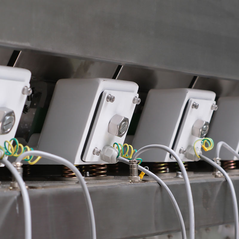 Sorteur de couleurs de grains compact avec 64 canaux 0,3-0,5 TPH sortie et 99,99% de précision de tri