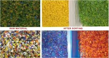 Multi-functional Plastic Flakes Color Sorter Intelligent Color Separating Machine Shape Sorter