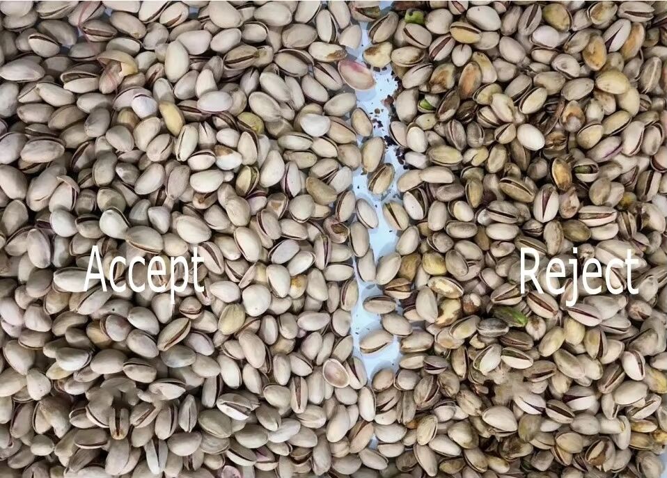 Sortieuse automatique de noix Wenyao avec capteur TOSHIBA CCD, trémie en acier inoxydable 304 de qualité alimentaire et télécommande Wifi pour un tri efficace des noix