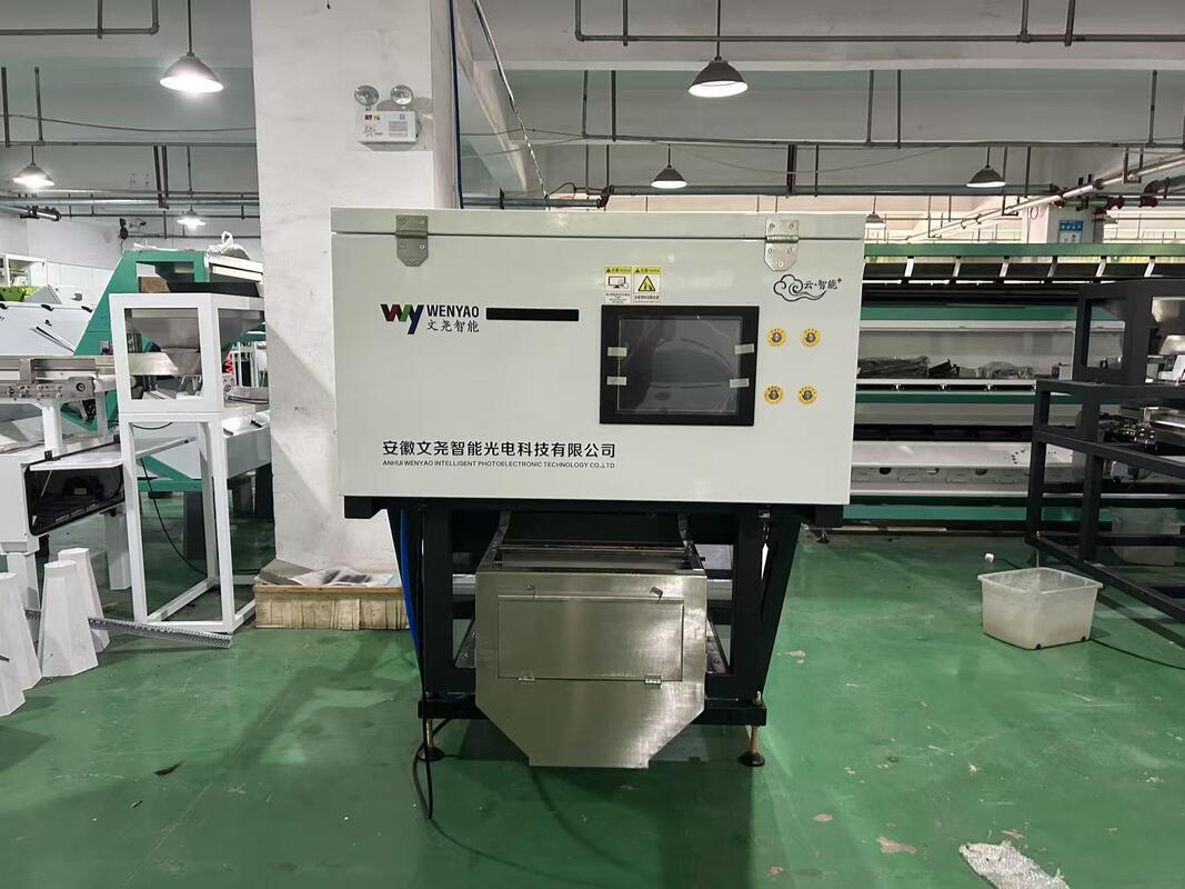 Pixel WENYAO CCD Optical Peeled Garlic Peanut Macadamia Nuts Pistachio Unpeeled Garlic Colour Sorting Machine